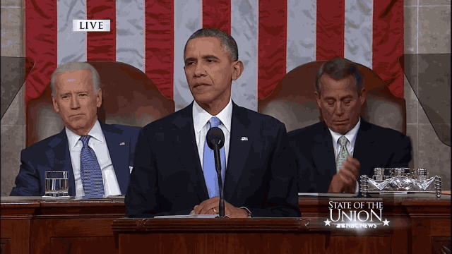 Joe-Biden-being-funny-smiling-pointing-and-making-joke-at-State-of-the-Union-address
